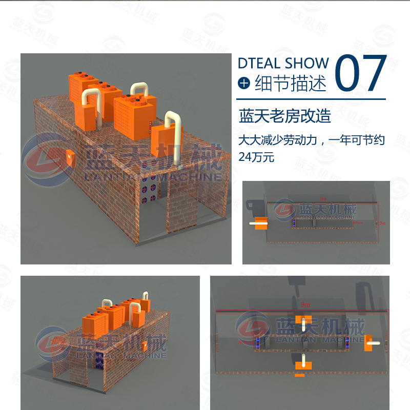 皮革烘干機老房改造